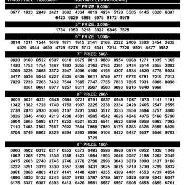 Kerala 3PM Result 21 03 26