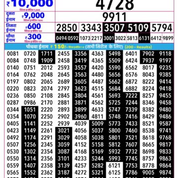 Rajshree Daily 2.25PM Result 28 03 26