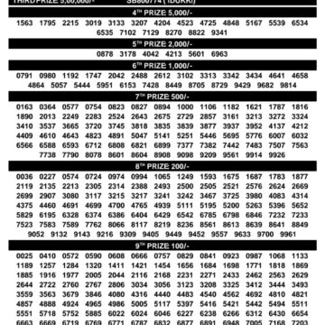 Kerala 3PM Result 07 04 26