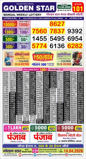 Golden 8:30PM Result 14 04 26