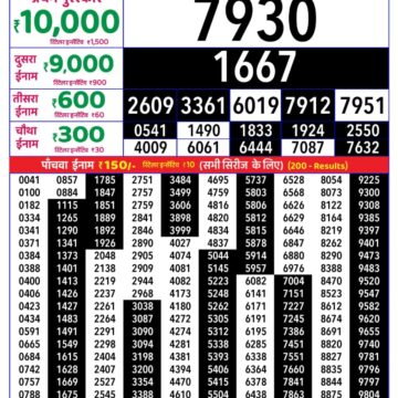 Rajshree Daily 8PM Result 23 05 26