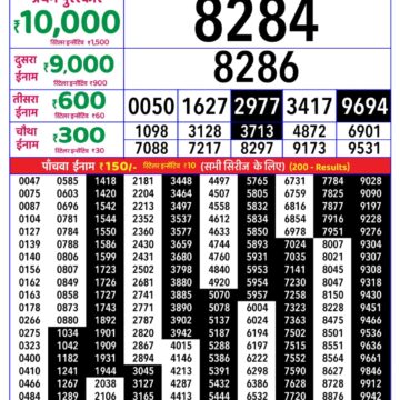 Rajshree Daily 4PM Result 26 05 26