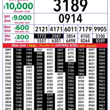 Rajshree Daily 8PM Result 30 05 26