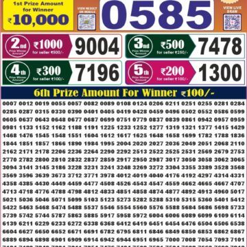 Labh Laxmi Lottery 4PM Result 09 06 26