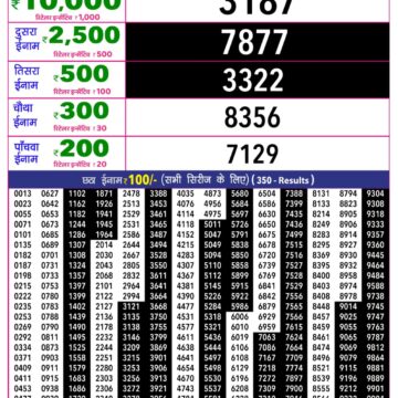 Rajshree 10 Evening 5:40PM Result 15 06 26