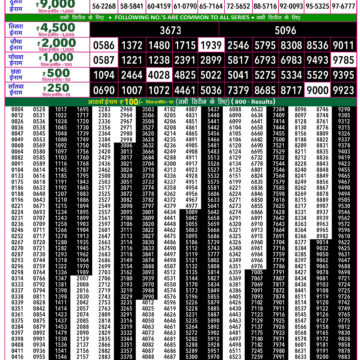Rajshree 50 Lottery 7:30PM Result 16 06 26