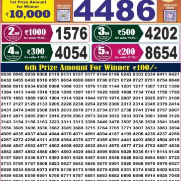 Labh Laxmi Lottery 4PM Result 17 06 26