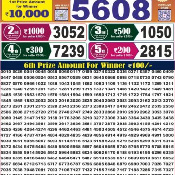Labh Laxmi Lottery 4PM Result 30 06 26