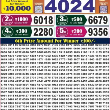 Labh Laxmi Lottery 4PM Result 16 07 26