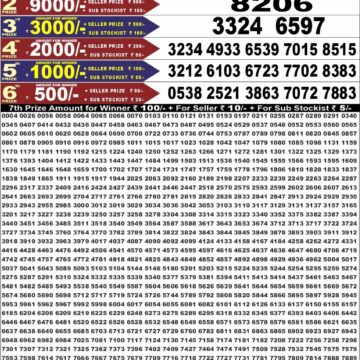 Punjab State Dear 50 Lottery 6:30PM Result 02 08 26