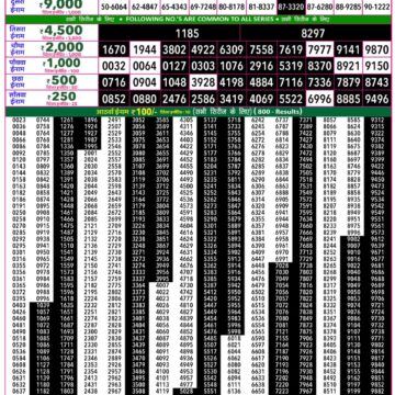 Rajshree 50 Lottery 7:30PM Result 04 08 26
