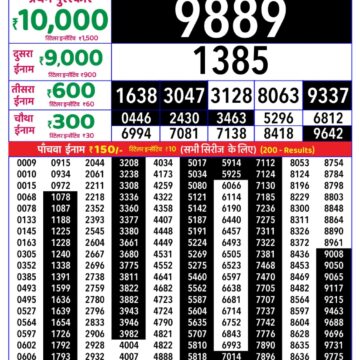 Rajshree Daily 8PM Result 05 08 26