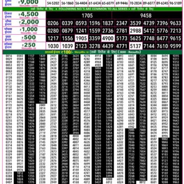 Rajshree 50 Lottery 7:30PM Result 09 08 26