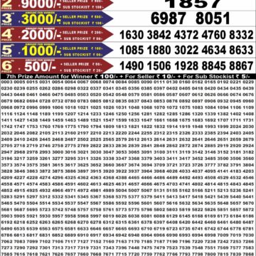 Punjab State Dear 50 Lottery 6:30PM Result 18 08 26