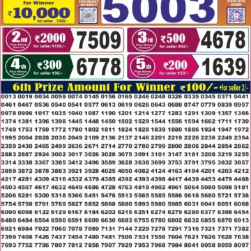Labh Laxmi Lottery 4PM Result 23 08 26