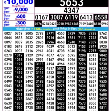 Rajshree Daily 2.25PM Result 26 08 26