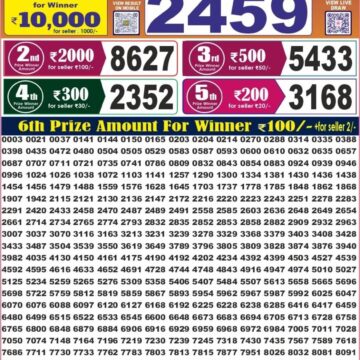 Labh Laxmi Lottery 4PM Result 01 09 26