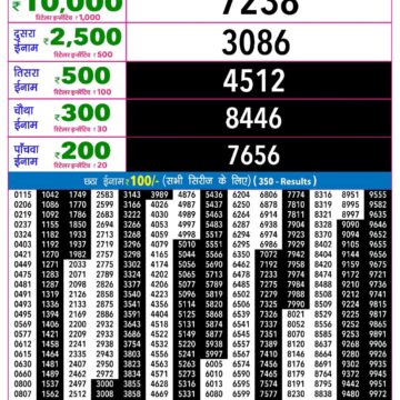 Rajshree 9PM Result 17 09 26