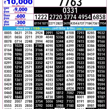 Rajshree Daily 2.25PM Result 18 09 26