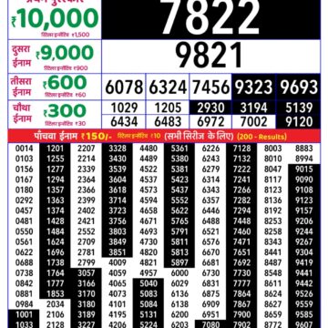 Rajshree Daily 8PM Result 23 09 26