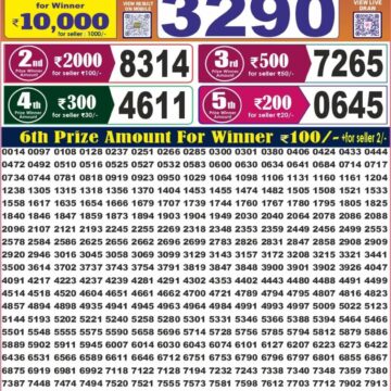 Labh Laxmi Lottery 4PM Result 24 09 26