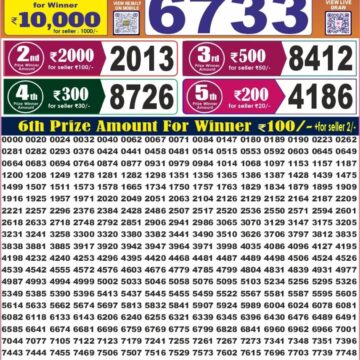 Labh Laxmi Lottery 4PM Result 27 09 26