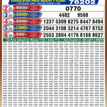 Punjab State Dear 50 Lottery 6:30PM Result 03 10 26