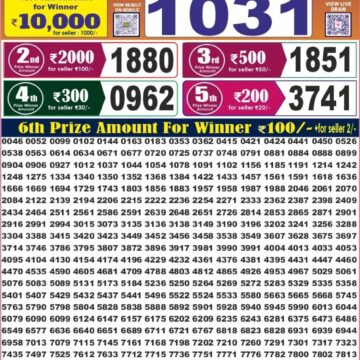 Labh Laxmi Lottery 4PM Result 28 10 26