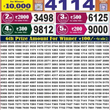Labh Laxmi Lottery 4PM Result 01 10 26
